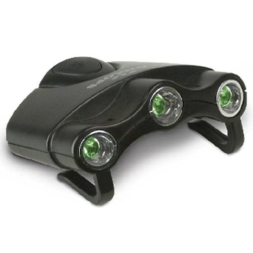 Cyclops Orion Hat Clip Light  <br>  Green LED